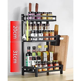 Kệ Gia Vị Kệ Đựng Gia Vị Cho Nhà Bếp Siêu Tiện Dụng - 3 tầng