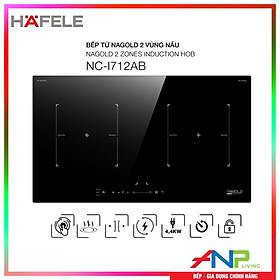 Mua Bếp Từ Hafele Nagold NC-I712AB (2 Vùng Nấu - Điều Khiển Cảm Ứng Trượt - Công Nghệ Inverter Tiết Kiệm Điện) - Hàng Chính Hãng