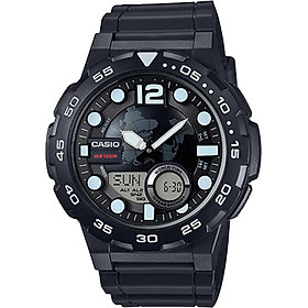 Đồng hồ nam dây nhựa Casio AEQ-100W-1AVDF