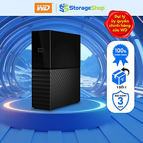 Ổ Cứng Máy Tính Để Bàn WD My Book 4TB/6TB/8TB/12TB/14TB/16TB/18TB 3.5 inch USB Gen 1 Hàng Chính Hãng