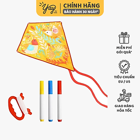 Kèm Túi Đựng + Bé Tự Trang Trí Diều Vải Hình Chú Chim Cho Bé 3+ - Tooky