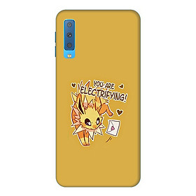 Ốp Lưng Dành Cho Điện Thoại Samsung Galaxy A7 2018 Pikachu Mẫu 5