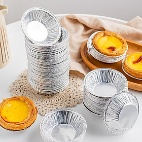 Mua Set 250 đế làm bánh Tart trứng giấy bạc dùng 1 lần - Bát đựng gia vị  nước chấm
