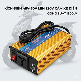 Mua Bộ Kích Điện 220V Từ Bình Xe Điện 48V 60V – Tiện Dụng Cho Gia Đình Khi Cúp Điện
