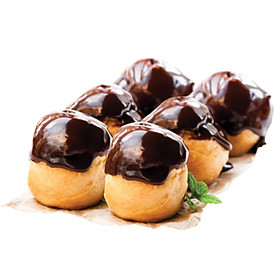 Lô 6 bánh su kem sô-cô-la 25g - 55496