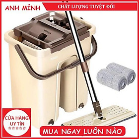 Mua Bộ Cây Lau Nhà 360 Độ Tự Vắt Thông Minh Đa Năng Xoay 2 Vách Ngăn Cao Cấp