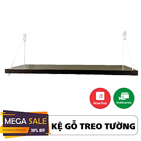 Kệ Gỗ Treo Tường Đơn Chân Tam Giác, Giá Gắn Tường Decor Trang Trí Nhà Cửa Bền Đẹp