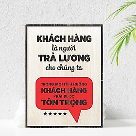 Mua Tranh Slogan Gỗ Tranh Động Lực Trang Trí Quán Cà Phê Phong Cách Vintage