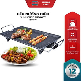 Mua Bếp nướng điện không khói Sunhouse SHD-4607 công suất 1500w Anh Lam Store - Hàng chính hãng