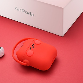 Hộp Đựng Tai Nghe AirPods Bằng Silicon Họa Tiết Hoạt Hình