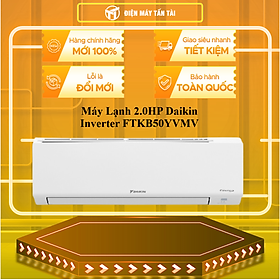 Mua FTKB50YVMV - Máy lạnh Daikin Inverter 2.0Hp FTKB50YVMV model 2024 - Hàng chính hãng - Giao HCM