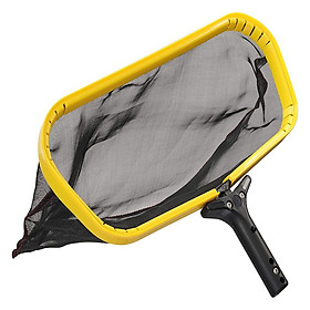 Pool Skimmer Net Leaf Rake Catcher with Deep Mesh Skim Bag Water Cleaner for Swimming Pool Hot Tub Pond Fountain
