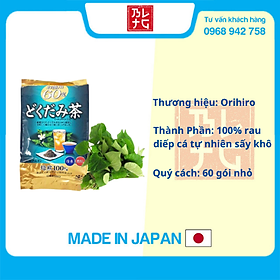 Combo 2 Túi Trà thải độc diếp cá Dokudami Orihiro Nhật Bản