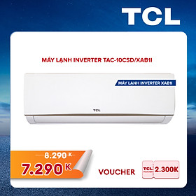 Máy lạnh TCL Inverter 1 HP TAC-10CSD/XAB1I - Hàng chính hãng - Bảo hành 3 năm