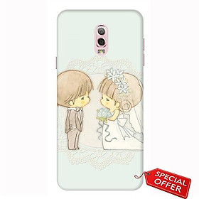 Ốp lưng dành cho điện thoại Samsung J7 Plus - nhựa dẻo Silicone in hình Wedding Couples