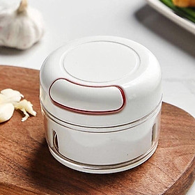Mua Máy xay tỏi ớt đa năng mini màu trắng Siêu Tiện Dụng – nhỏ gọn dễ dàng vệ sinh