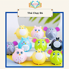 Đồ chơi quả trứng sưu tập 20 thú mini chạy cót