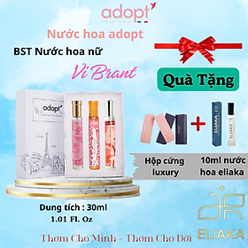 Nước hoa nữ ' BST ViBrant tinh dầu thơm chính hãng Pháp thơ mộng dịu dàng dung tích 30ml