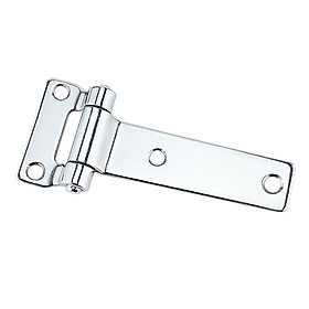 Stainless Steel T Strap Hinges for Cabinet Door Heavy Duty Butt Hinges, 4.5mm