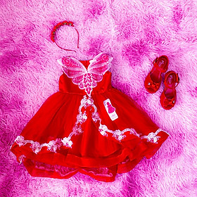 Đầm Công Chúa MK Fairy sang trọng cho bé gái dự tiệc 1 2 3 4 5 6 7 8 tuổi
