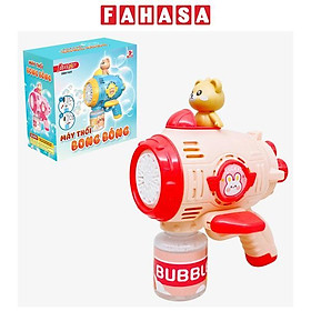 Đồ Chơi Máy Thổi Bong Bóng - Firstar DK81425 - Màu Hồng