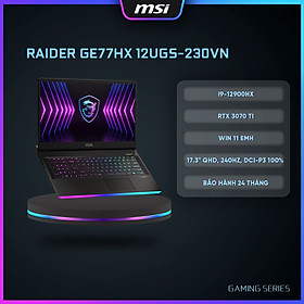 Mua MSI Laptop Raider GE77HX 12UGS-230VN|Intel i9-12900HX|RTX 3070 Ti|Ram 32GB| 2TB SSD|17.3  QHD  240Hz  100% DCI-P3  Hàng chính hãng 