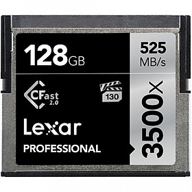 Thẻ nhớ máy ảnh CFast Lexar 128GB 3500X 525MB/s - Hàng Chính Hãng