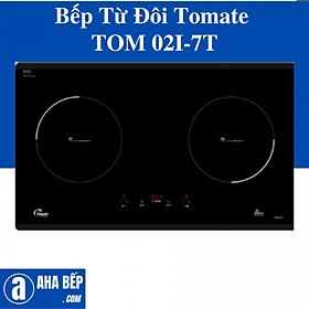 Bếp Từ Đôi Tomate TOM 02I-7T. Hàng Chính Hãng