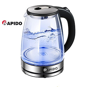 Mua Ấm siêu tốc thủy tinh KAW  RAPIDO Ấm siêu tốc thủy tinh cao cấp - Cam kết Chất lượng tốt nhất  Bảo hành 12T