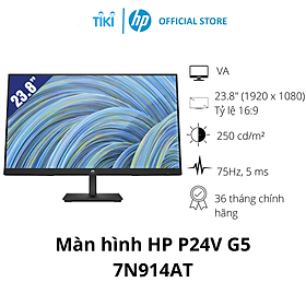 Màn hình vi tính HP P24v 23.8 inch G5 FHD Monitor, 3Y WTY_7N914AT - Hàng Chính Hãng