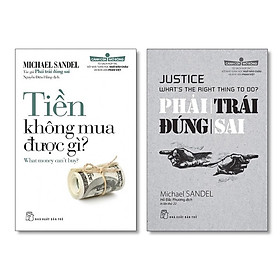 Hình ảnh Tiền Không Mua Được Gì + Phải Trái Đúng Sai - Michael Sandel