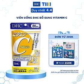 Thực phẩm bảo vệ sức khỏe Viên uống DHC bổ sung vitamin C Nhật Bản