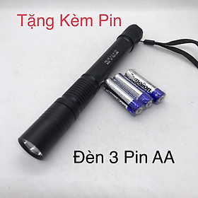 Mua Đèn Pin LED 3 Pin Tiểu Siêu Sáng dùng Pin AA  không sạc