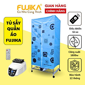 Mua Tủ Sấy Máy Sấy Quần Áo FUJIKA FJ-CD0116 Điều Khiển Từ Xa Công Suất 1600W - Hàng Chính Hãng