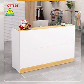 Mua QUẦY LỄ TÂN  QUẦY TIẾP TÂN  QUẦY TÍNH TIỀN  QUẦY THU NGÂN QTT326 - Nội thất lắp ráp Viễn Đông Adv