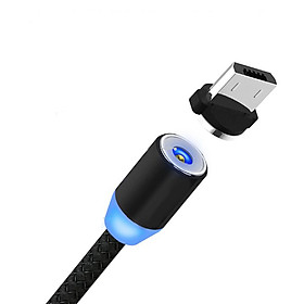 Mua Combo Dây Cáp Sạc Từ Tính Hút Nam Châm Tốc Độ 2.4A 3 Đầu Chân YBD Cổng USB Type C Nhiều Màu Nhiều Kích Thước Lựa Chọn