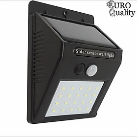 Mua Đèn led trang trí cảm biến năng lượng mặt trời 20 LED  gắng tường  trang trí vườn nhà
