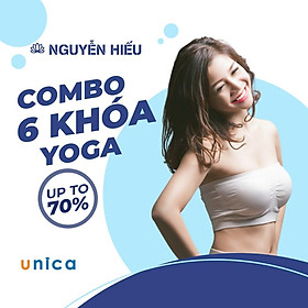 Trọn bộ 6 khóa học YOGA ONLINE NGUYỄN HIẾU tại nhà - DA ĐẸP DÁNG XINH - Tặng khóa EATING CLEAN
