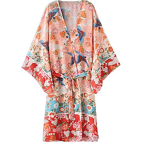 Áo Khoác Nữ Cardigan Dáng Kimono