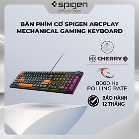 Bàn Phím Cơ Spigen (USA) ArcPlay Mechanical Gaming Keyboard (Real 8000 Hz Polling & Scan Rate) - Hàng Chính Hãng 