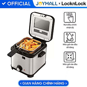Nồi chiên ngập dầu lock&lock ejf716slv - hàng chính hãng