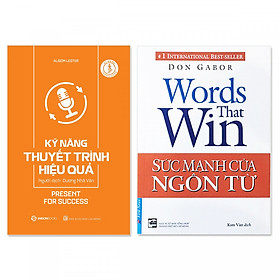 Combo 2 cuốn: Kỹ Năng Thuyết Trình Hiệu Quả, Sức Mạnh Của Ngôn Từ