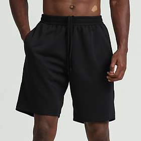 Men Sport Shorts Quick Dry Side Pockets Elastic Waist Short Pants for Workout Basketball Running Casual