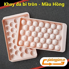 Mua KHAY LÀM ĐÁ bi tròn (33 viên) khuôn kem hoa quả trái cây khuôn làm thạch rau câu độc đáo tiện dụng - giadunggiare.vn