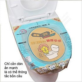Mua Miếng Dán Thông Tắc Bồn Cầu Dùng Một Lần Đơn Giản  Tiện Dụng