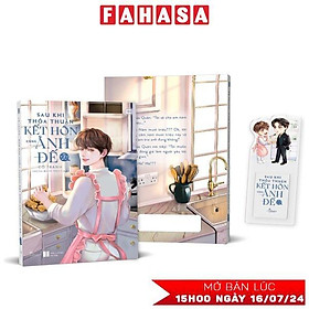 Sách - Sau Khi Thỏa Thuận Kết Hôn Cùng Ảnh Đế - Tập 1 - Tặng Kèm Bookmark PVC