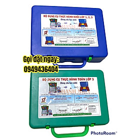 BỘ DỤNG CỤ THỰC HÀNH TOÁN LỚP 3