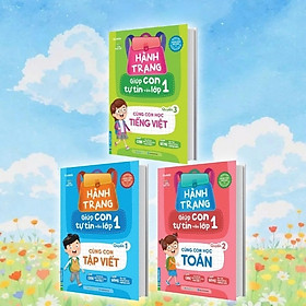 Sách Combo 3 Cuốn Hành Trang Giúp Con Tự Tin Vào Lớp 1