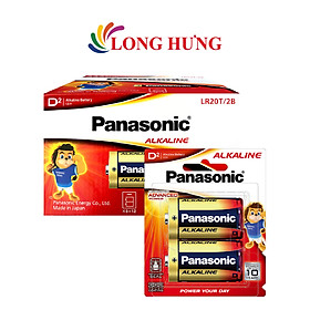 Mua Pin kiềm Đại D Panasonic Alkaline 1.5V LR20T/2B (2 viên/10 viên/12 viên) - Hàng chính hãng