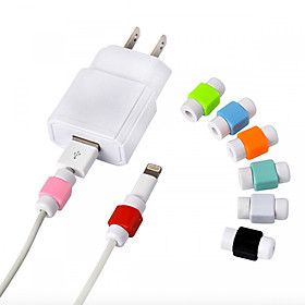 Mua Nút Bảo Vệ Đầu Sạc Cho Cáp Sạc IPhone - Màu Ngẫu Nhiên Milliken NL-3105 - Hàng chính hãng